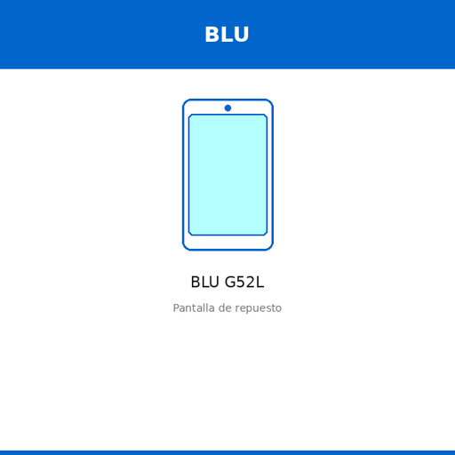 [BLU-2609-SW] Pantalla BLU G52L (SW)