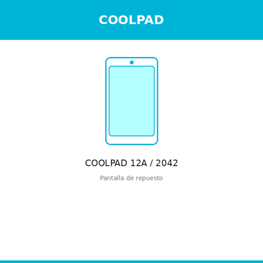[COO-2150-ORI] Pantalla COOLPAD 12A / 2042 (ORI)