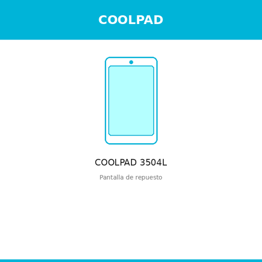 [COO-2861-ORI] Pantalla COOLPAD 3504L (ORI)