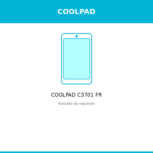 [COO-2146-ORI] Pantalla COOLPAD C3701 FR (ORI)