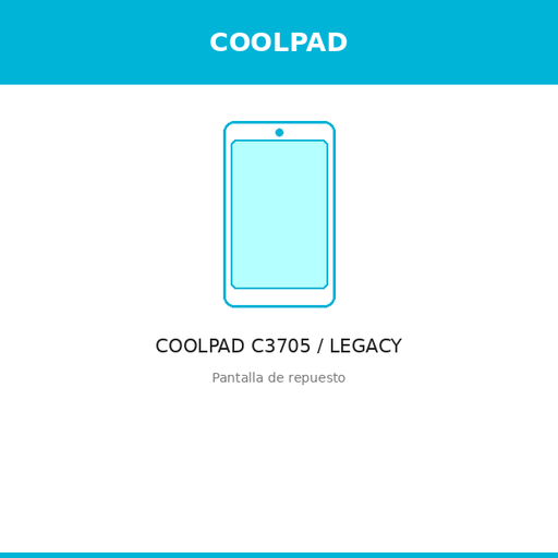 [COO-1299-ORI] Pantalla COOLPAD C3705 / LEGACY (ORI)