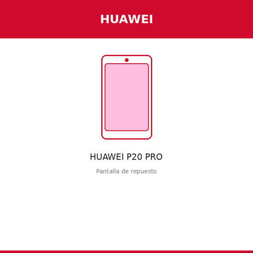 [HUA-100233-TFT] Pantalla HUAWEI P20 PRO (TFT)