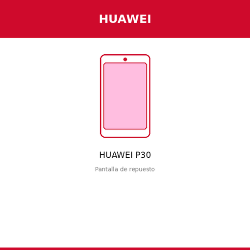 [HUA-1615-TFT] Pantalla HUAWEI P30 (TFT)