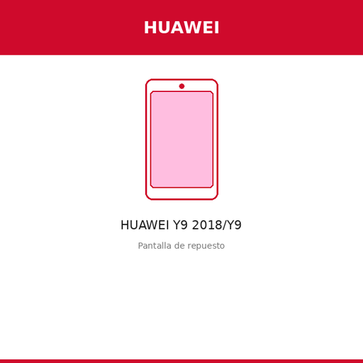 [HUA-100215-SW] Pantalla HUAWEI Y9 2018/Y9 (SW)
