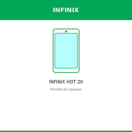 [INF-100355-ORI] Pantalla INFINIX HOT 20 (ORI)