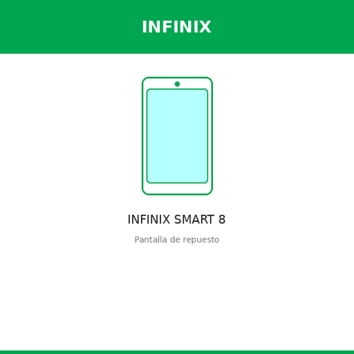 [INF-1629-ORI] Pantalla INFINIX SMART 8 (ORI)